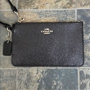 Sparkly Coach Wristlet